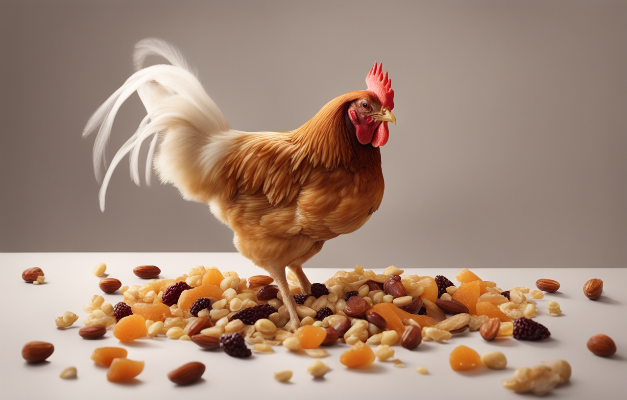 Can Chickens eat Dried Fruits and Nuts? 