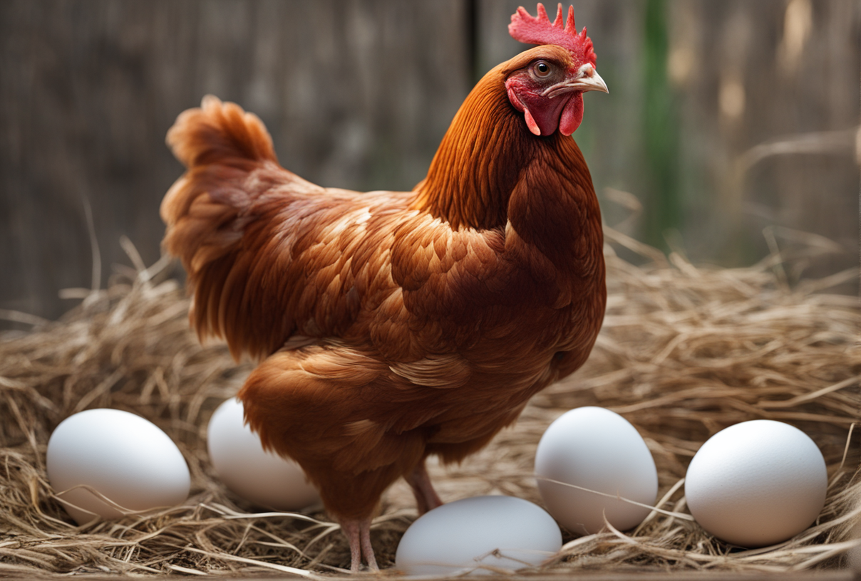 Rhode Island Red Egg Production