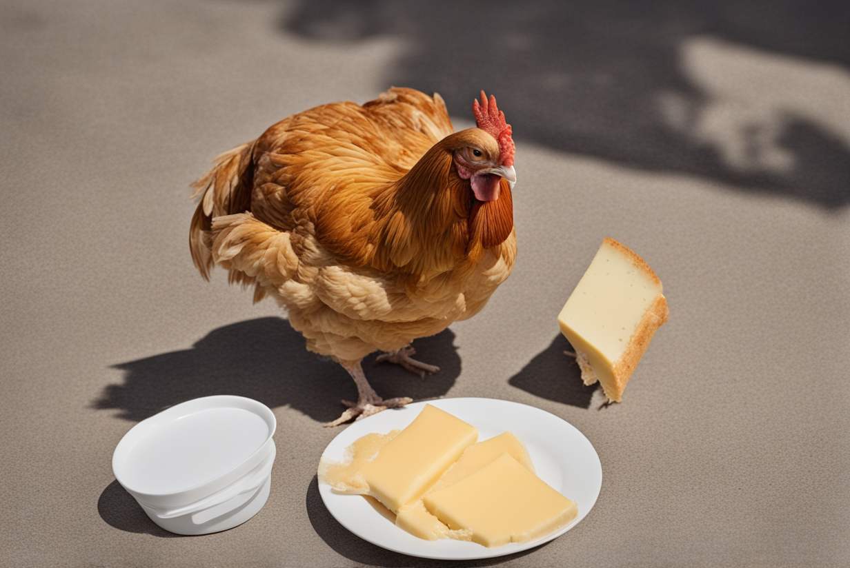 can-chickens-eat-cheese-bread