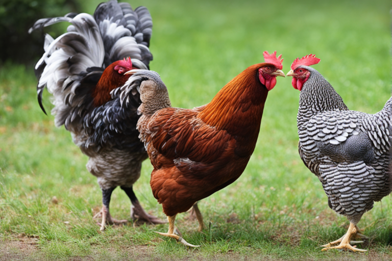 Rhode Island Red vs Barred Rock