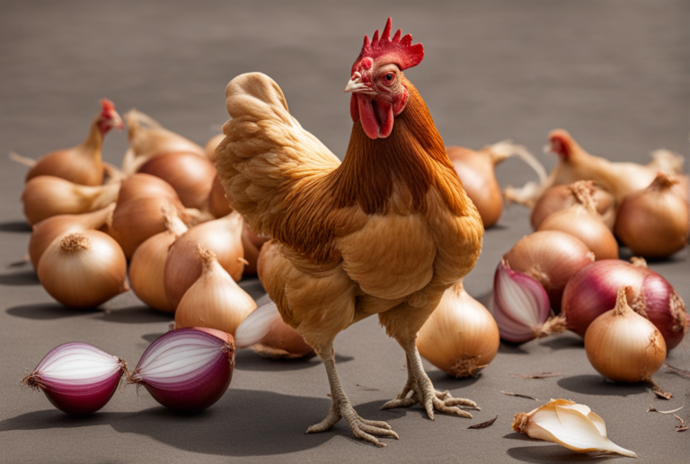 Do Chickens Eat Onion Peels