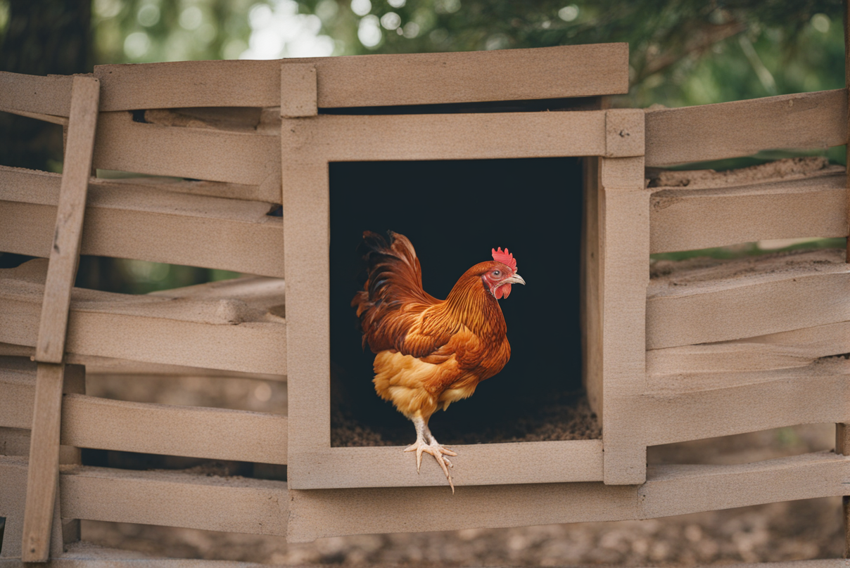 Do Chickens Prefer Round or Square Roosts? A Battle for Comfort