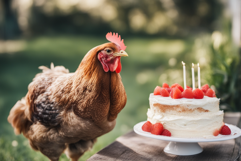 Can Chickens Eat Chocolate Cake?