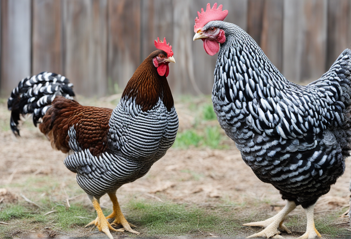 Barred Rock vs Dominique Chicken: Which Flock Member is Right for your Farm?