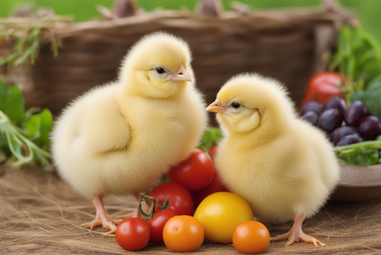 Can Baby Chicks Really Eat Fruits & Veggies?