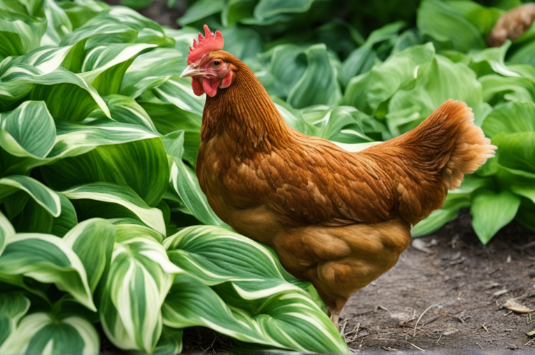 can-chickens-eat-hostas