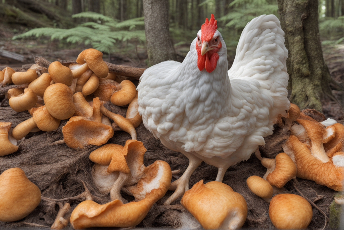 Can Chickens Eat Chicken of the Woods Mushrooms?