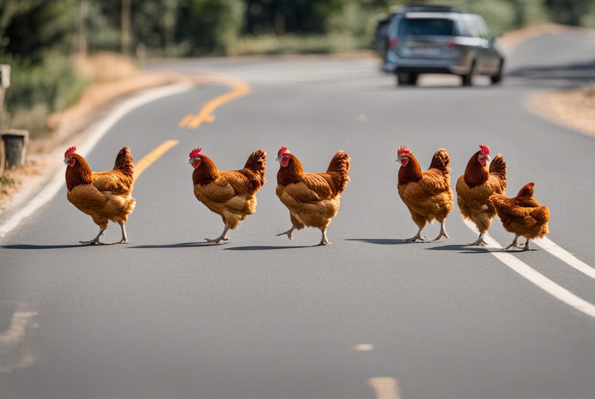 9+ Hidden Motivations of Chickens Crossing the Road : Beyond the Asphalt