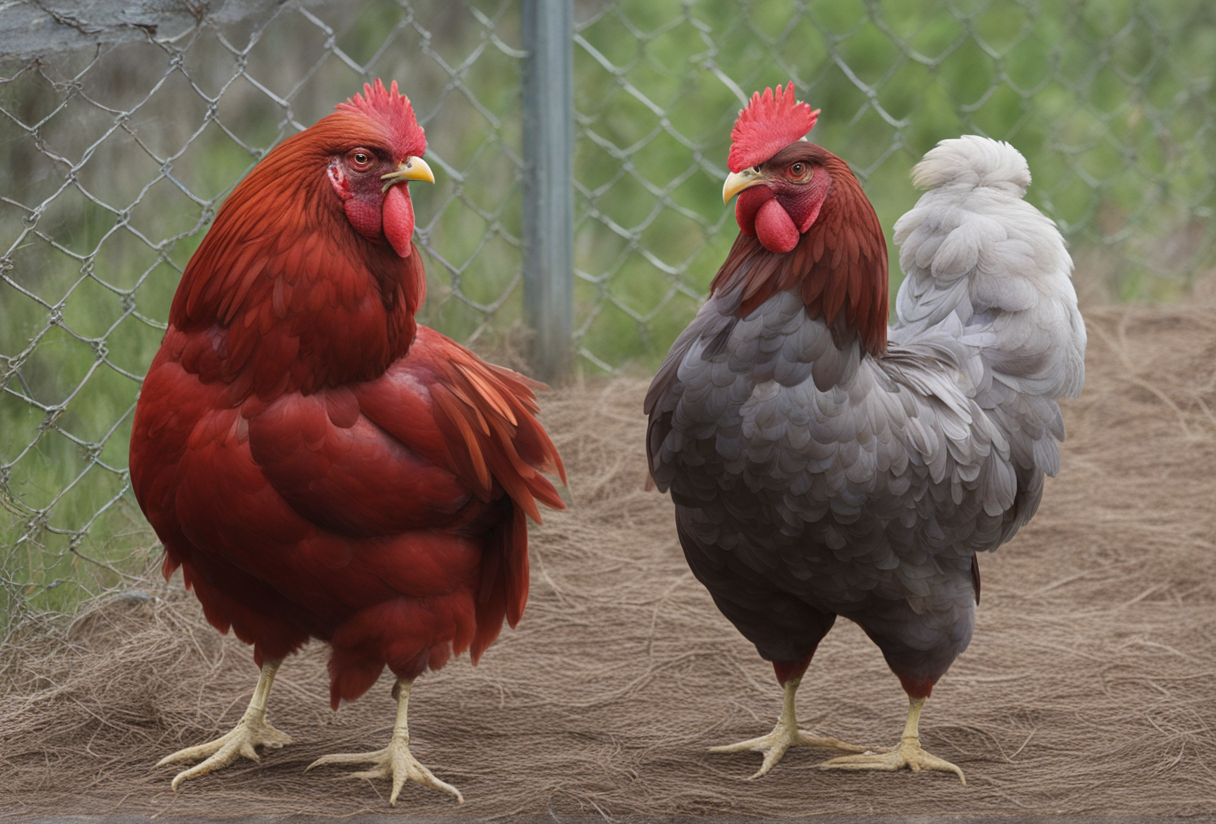 Rhode Island Red vs New Hampshire Red