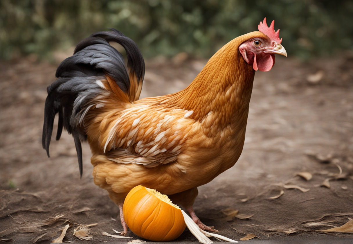 can chickens eat butternut squash skin