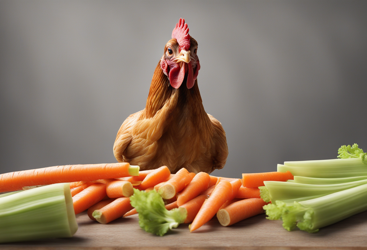 Can Chickens Chow Down on Celery and Carrots