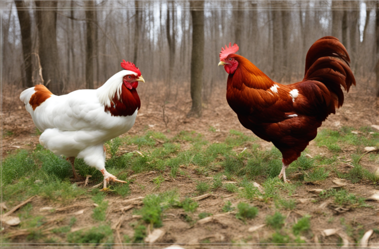 Rhode Island Red vs Leghorn