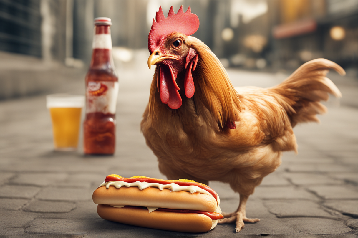 Can Chickens Eat Hot Dogs