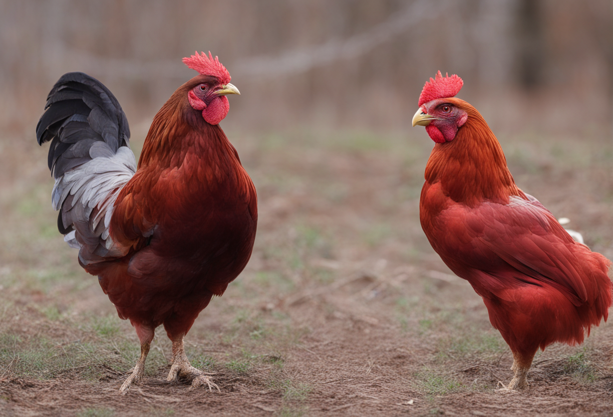 Rhode Island Red vs New Hampshire Red