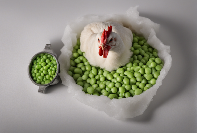 Can Chickens Eat Frozen Peas