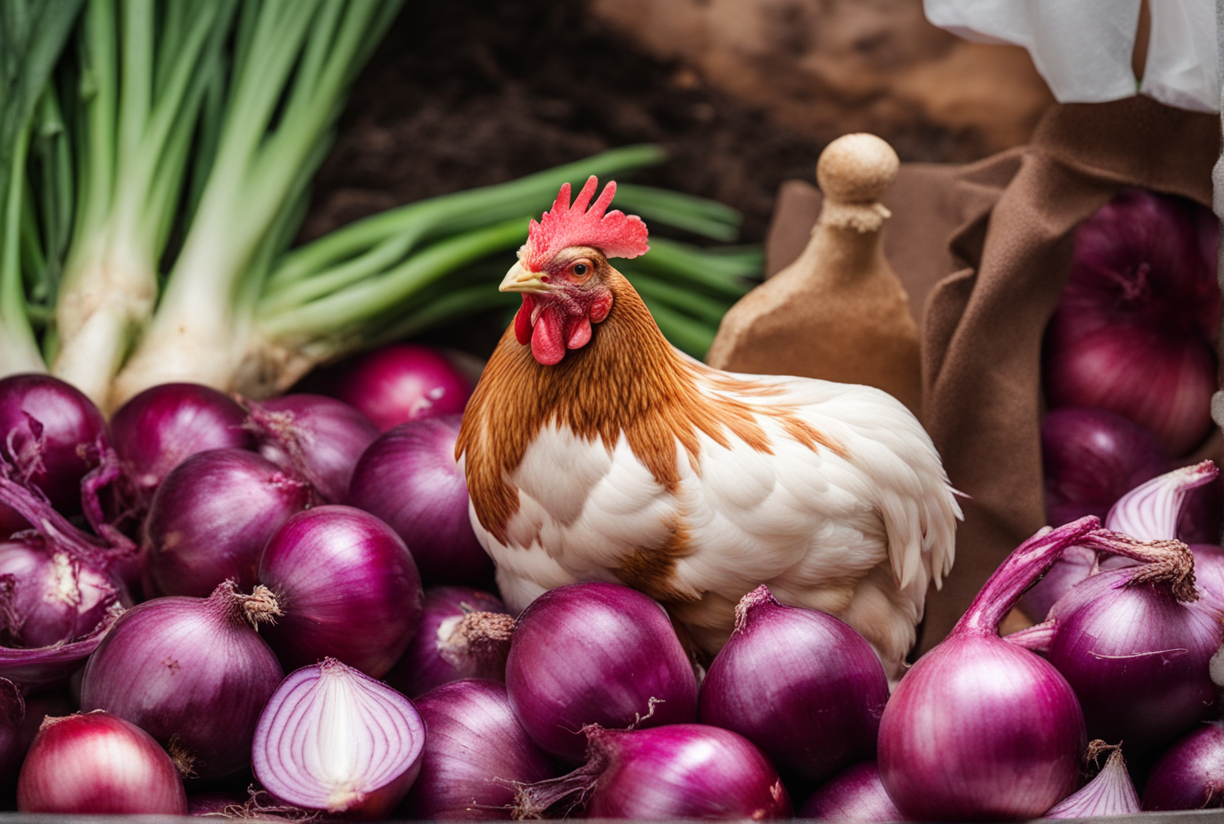 Do Chickens Eat Red Onions