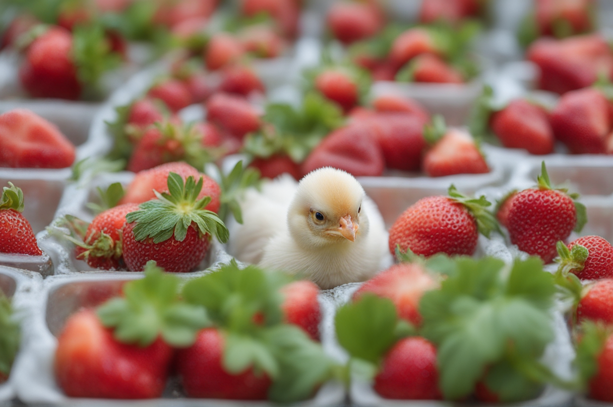 Can Chickens Eat Strawberries With Mold