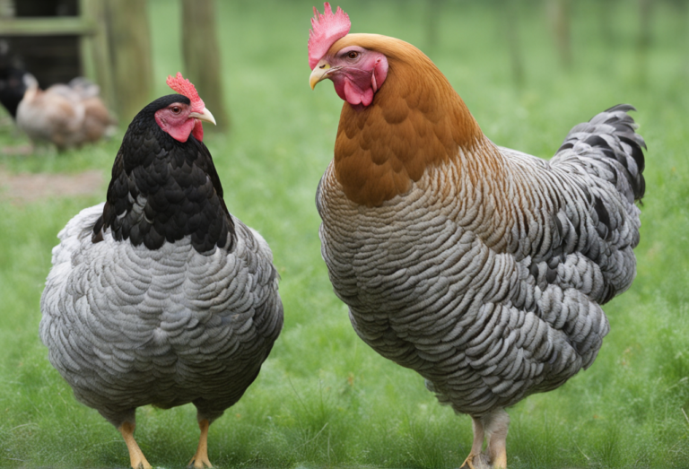 buff-orpington-vs-barred-rock