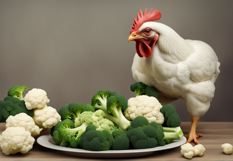 Can Chickens Eat Broccoli and Cauliflower