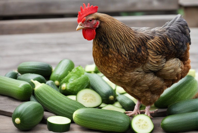 Can Chickens Eat Zucchini and Cucumbers