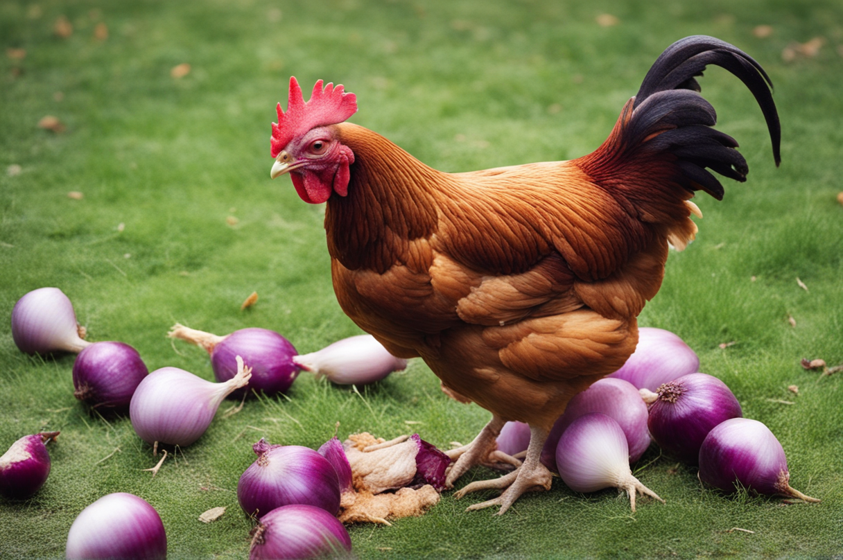 Do Chickens Eat Red Onions