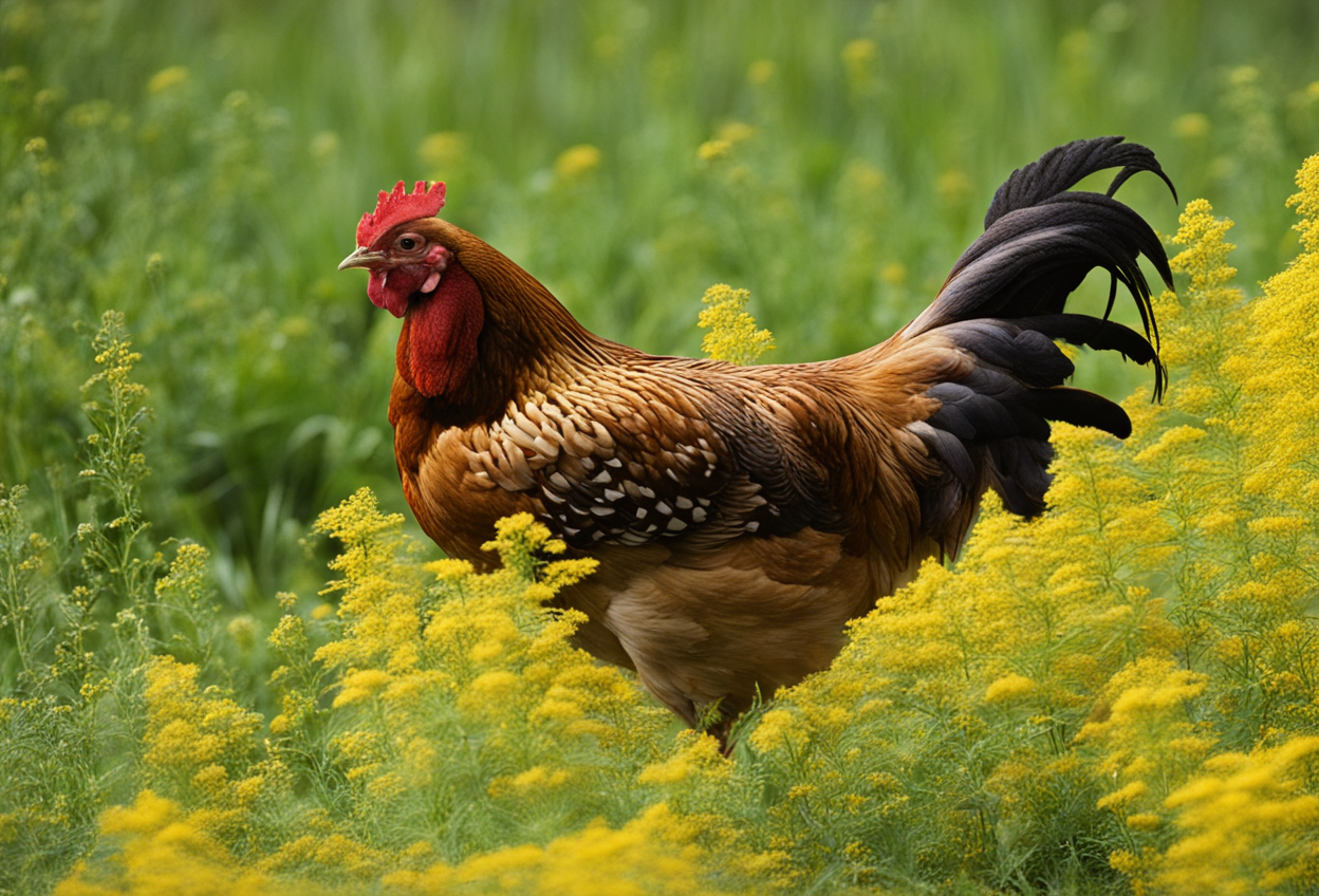 Can Chickens Eat Goldenrod