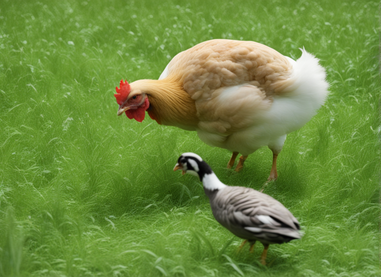 can-chickens-eat-goose-grass