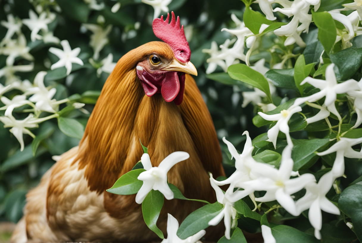 can chickens eat star jasmine