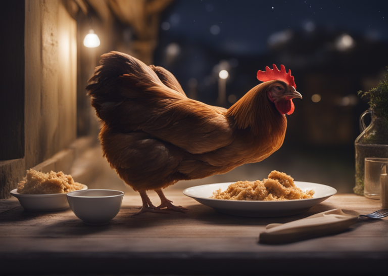 Do Chickens Eat During The Night?