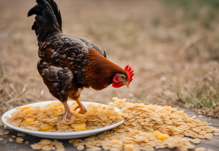 can chickens eat honey bunches of oats