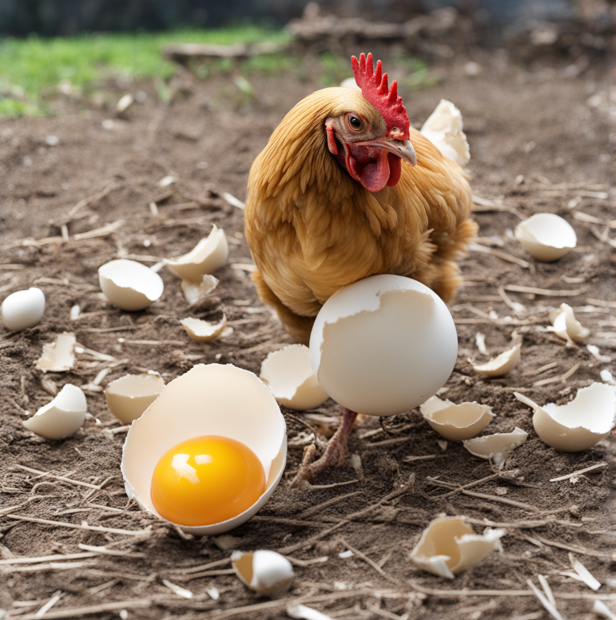 can chickens eat duck egg shells