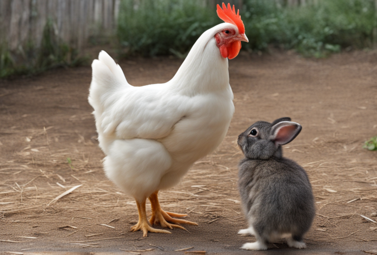 Can Chickens Eat Rabbit Food?