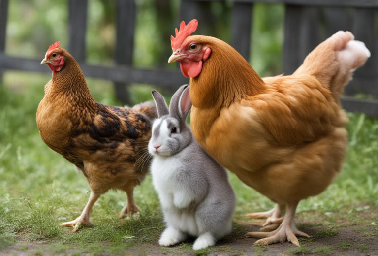 Do Chickens Attack Rabbits?
