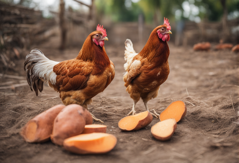 can chickens eat sweet potatoes?