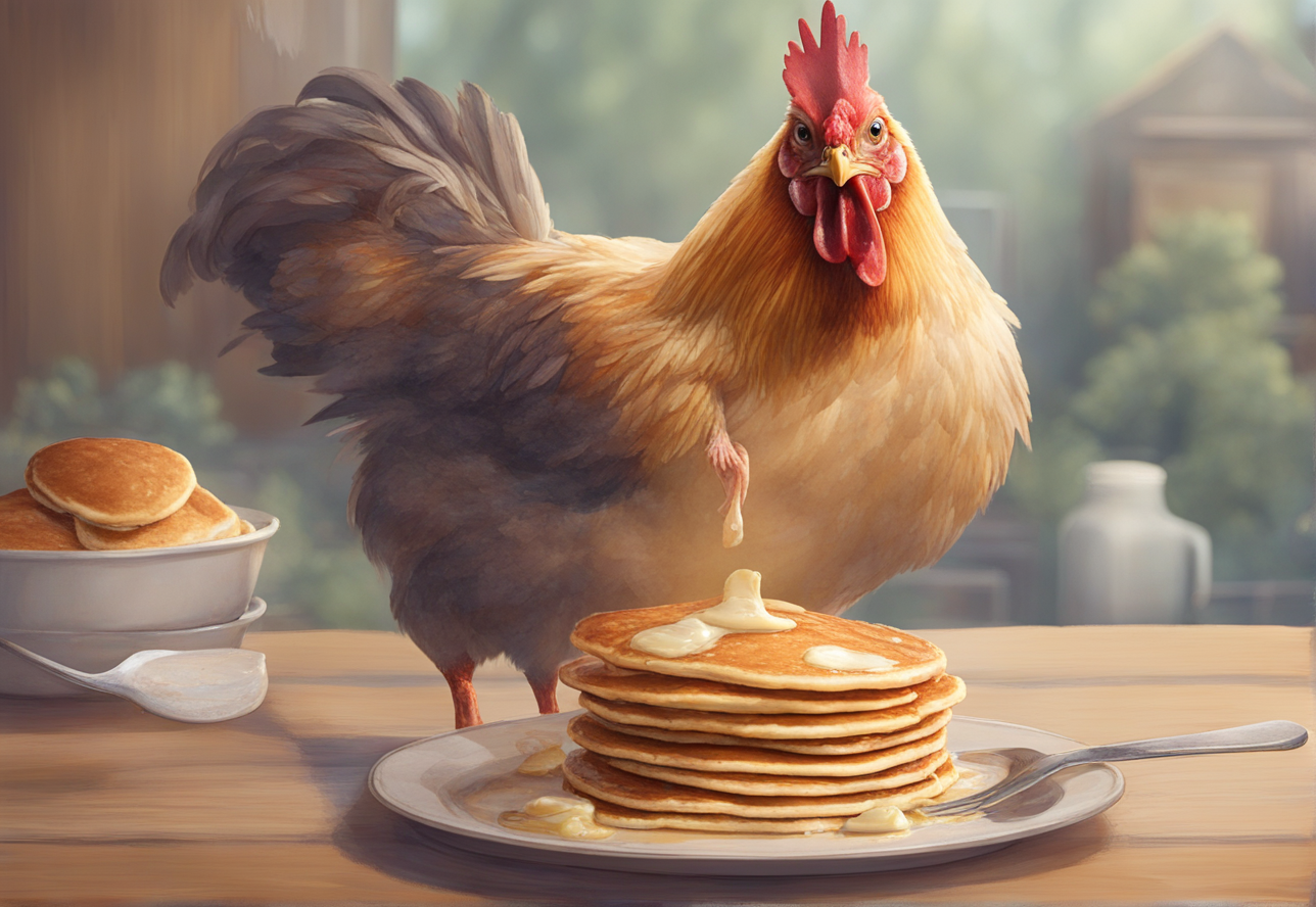 Can Chickens Eat Pancakes?