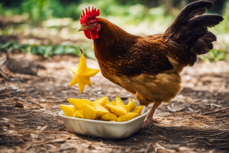 can chickens eat starfruit