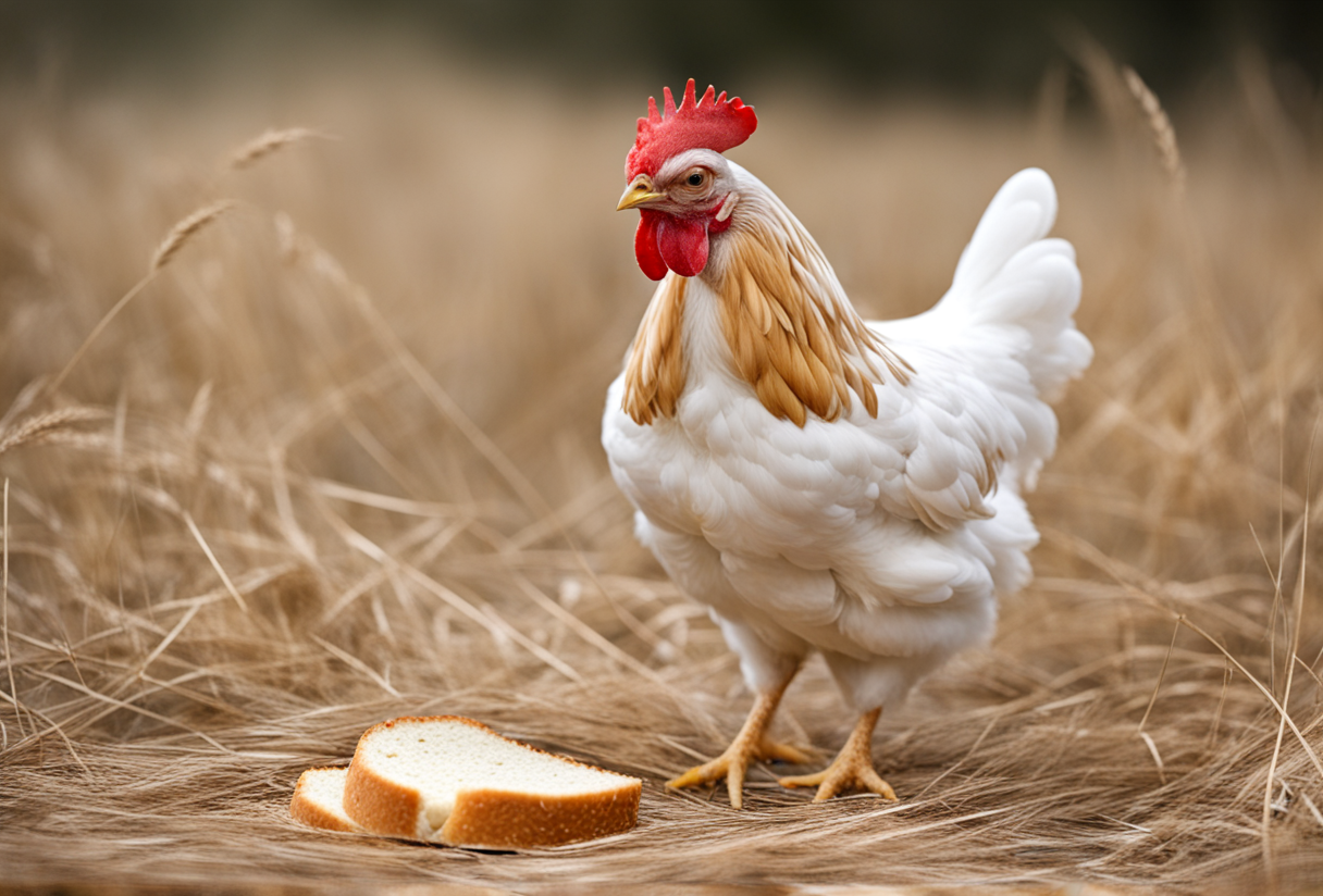 can chickens eat honey wheat bread