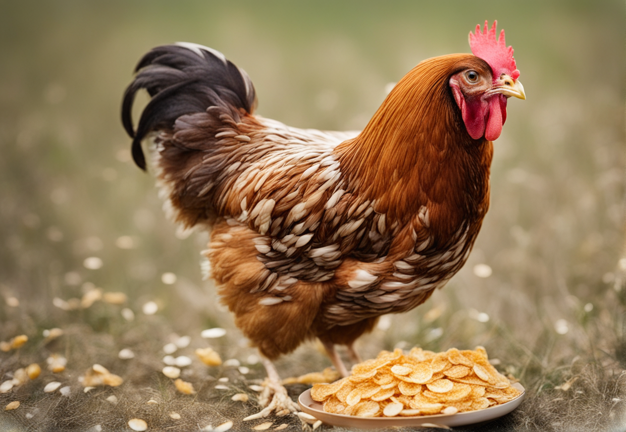 can chickens eat honey bunches of oats