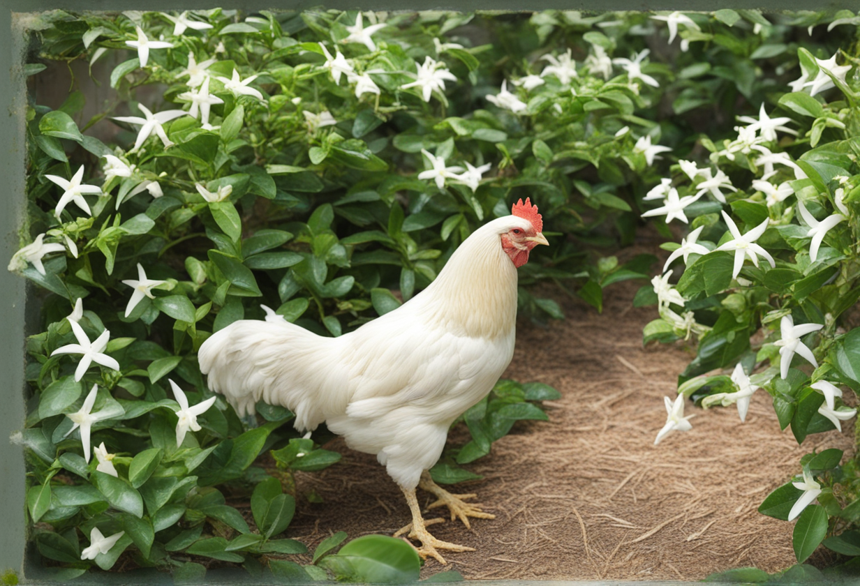 can chickens eat star jasmine