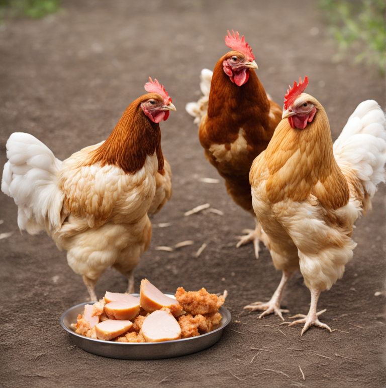 can chickens eat chicken breast
