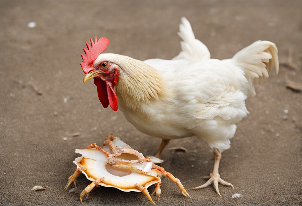 Can Chickens Eat Crab Shells