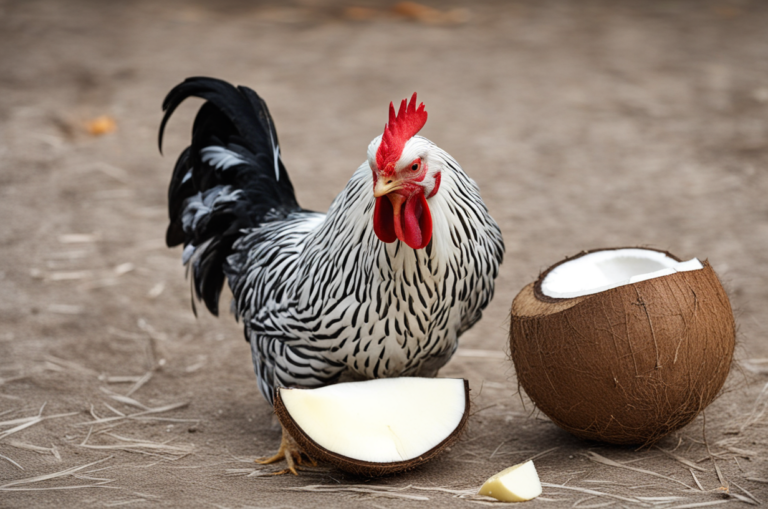 can chickens eat coconut husk