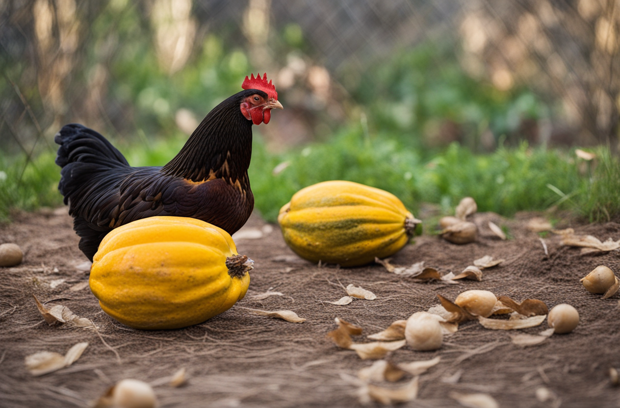 Can Chickens Eat Acorn Squash Seeds?