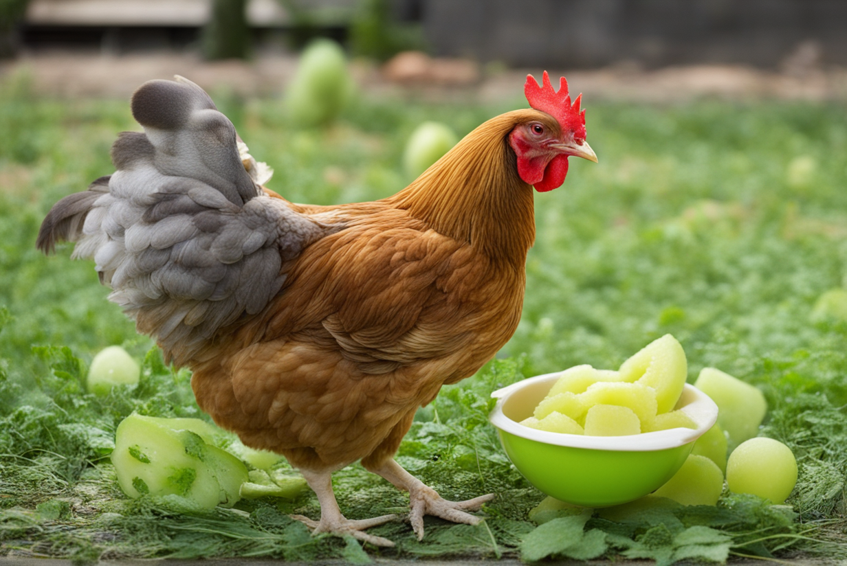 Can Chickens Eat Honeydew?