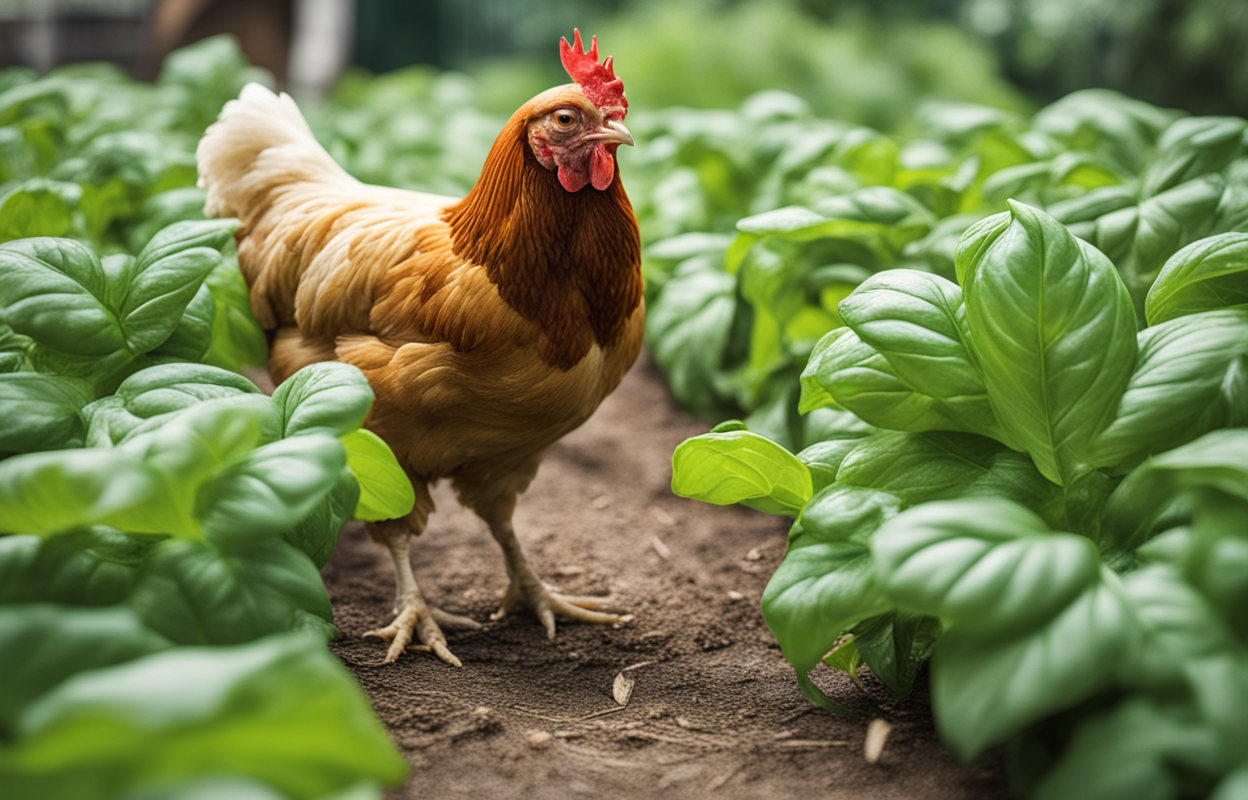 Can Chickens Eat Basil Leaves?