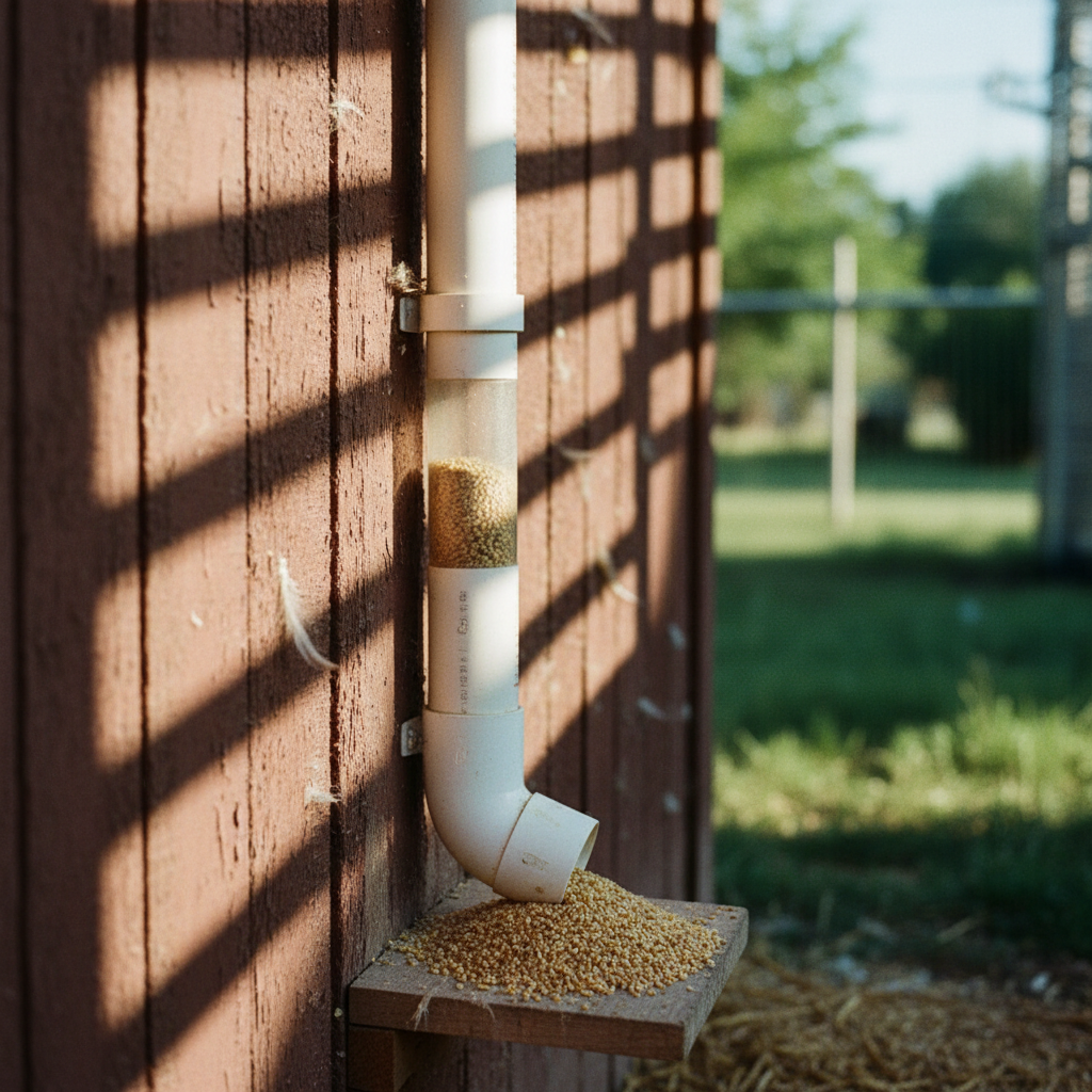 Gravity feeders and the rodent problem
