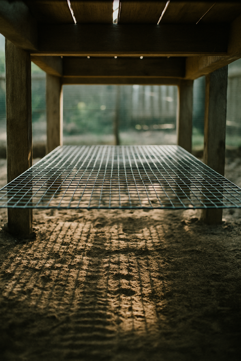 Skip the wire floor