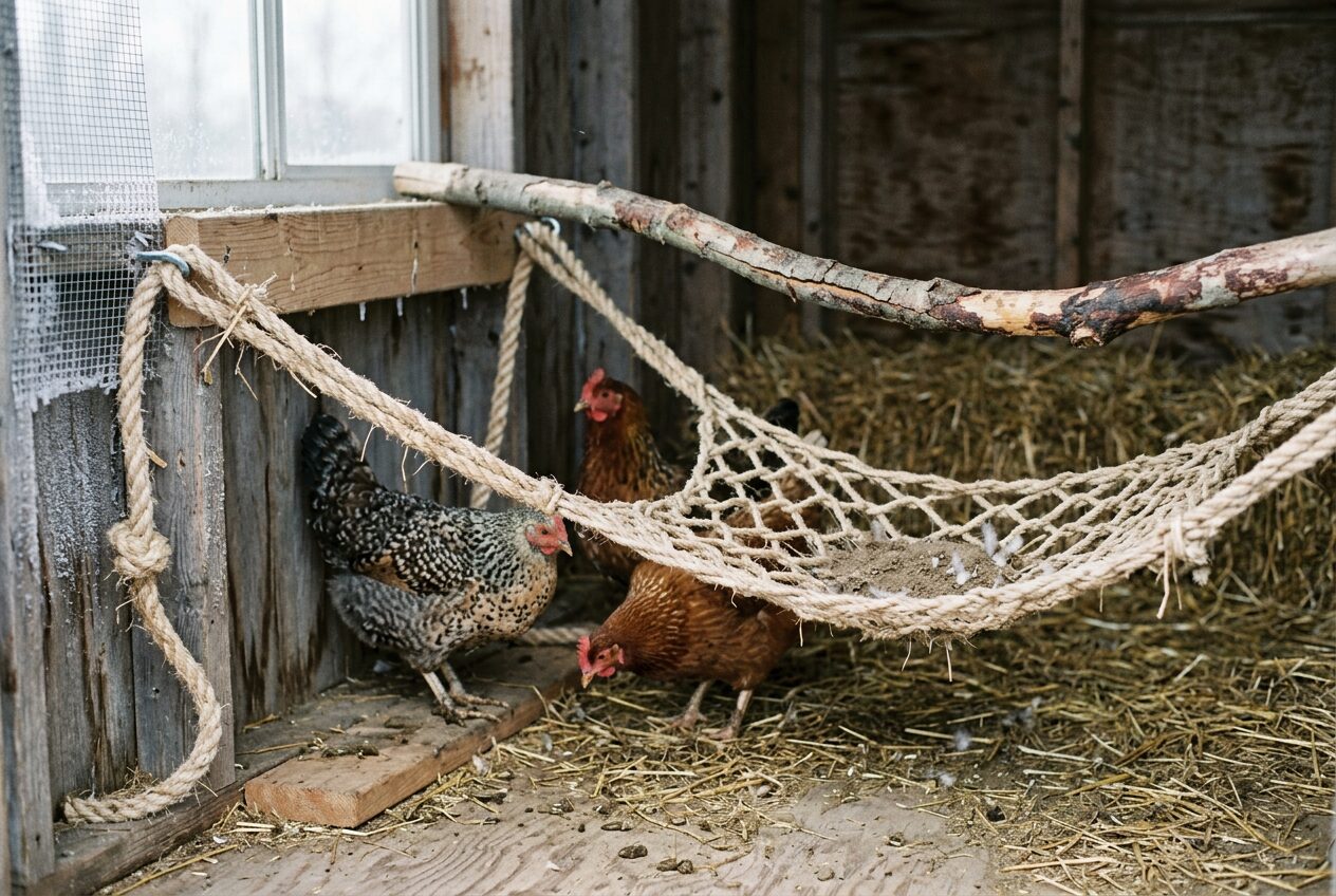 Rope, Hammock, and Flexible Perches: The Moisture and Frostbite Data You Need Before Installing These