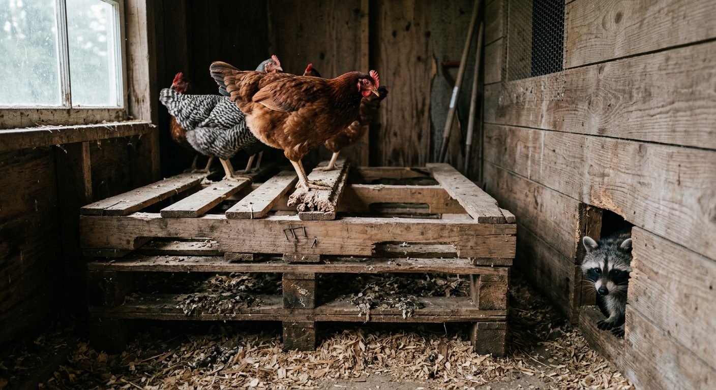 Pallet Roosts: The One Structural Problem That Makes Them a Predator Vulnerability