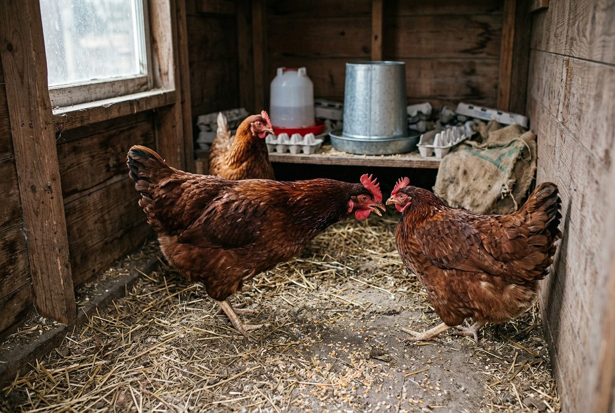 Flock Aggression: When Rhode Island Reds Become a Management Problem